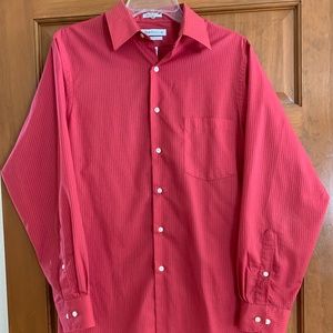 Van Heusen Red Dress Shirt